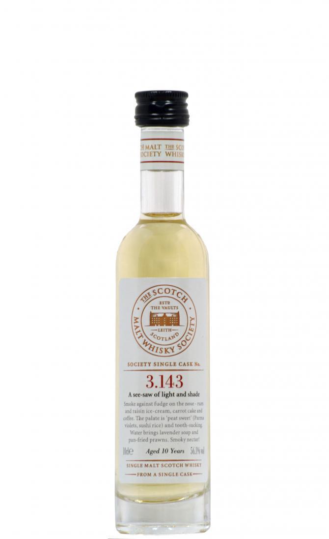 Bowmore 10-year-old SMWS 3.143 A see-saw of light and shade
