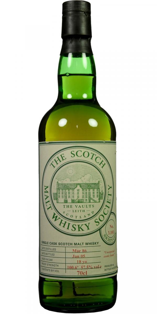 Bowmore 1986 SMWS 3.101 Unexpected exotic fruits