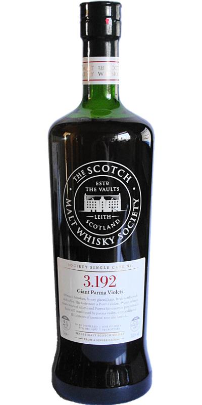 Bowmore 1987 SMWS 3.192 Giant Parma Violets