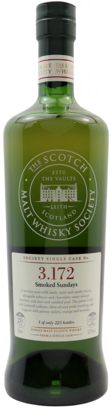 Bowmore 1989 SMWS 3.172 Smoked Sundays