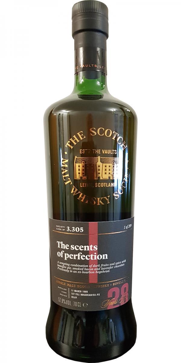 Bowmore 1989 SMWS 3.305 The scents of perfection