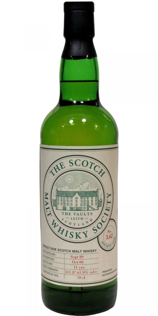 Bowmore 1989 SMWS 3.62