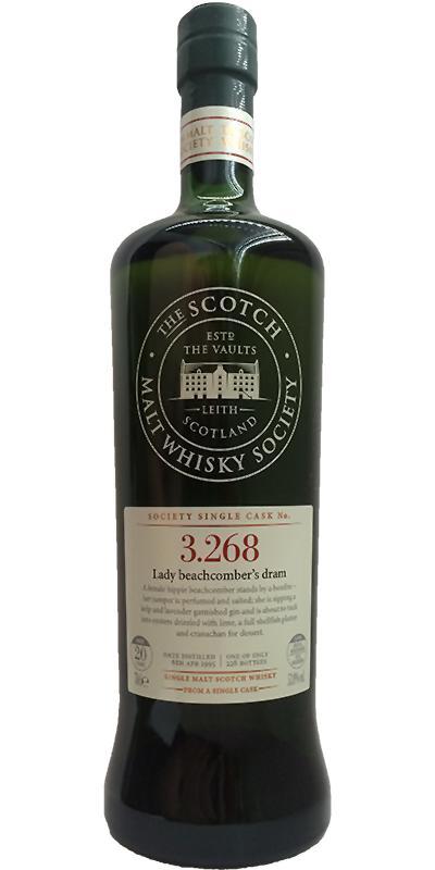 Bowmore 1995 SMWS 3.268 Lady beachcomber's dram