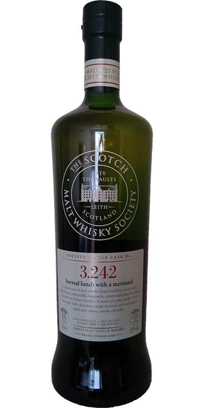 Bowmore 1996 SMWS 3.242 Surreal lunch with a mermaid