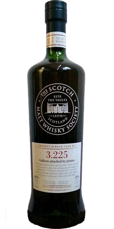 Bowmore 1997 SMWS 3.225 Galleon attacked by pirates