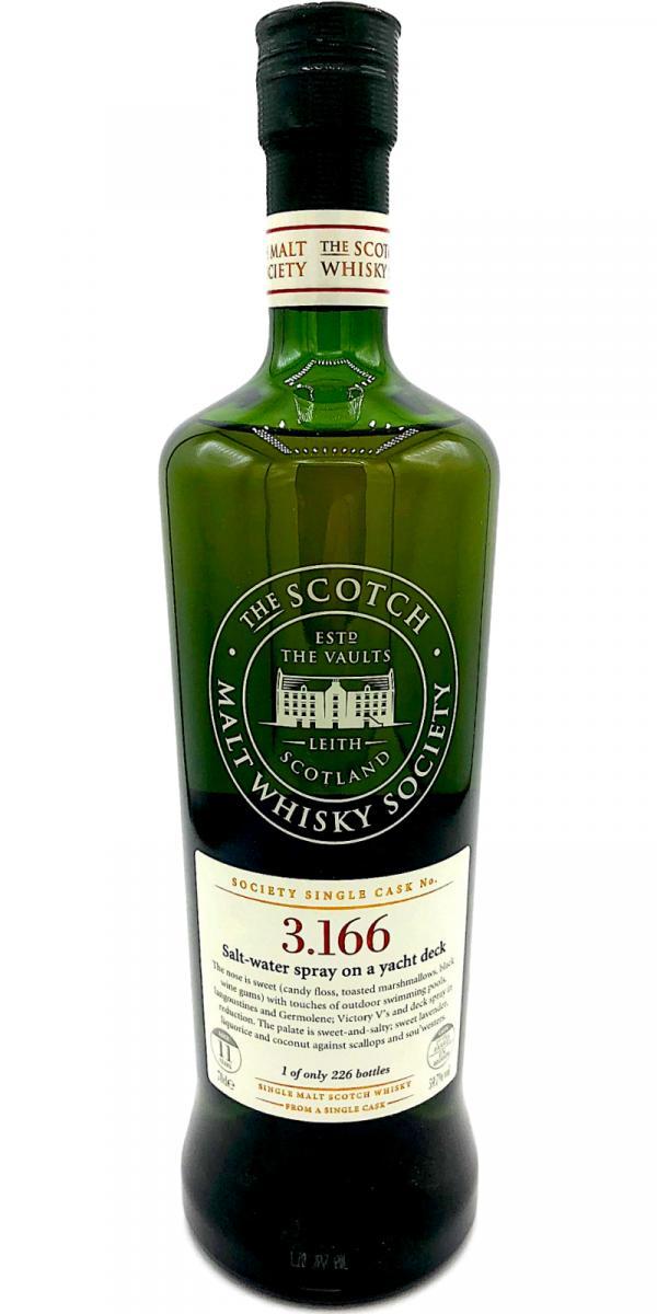 Bowmore 1999 SMWS 3.166 Salt-water spray on a yacht deck