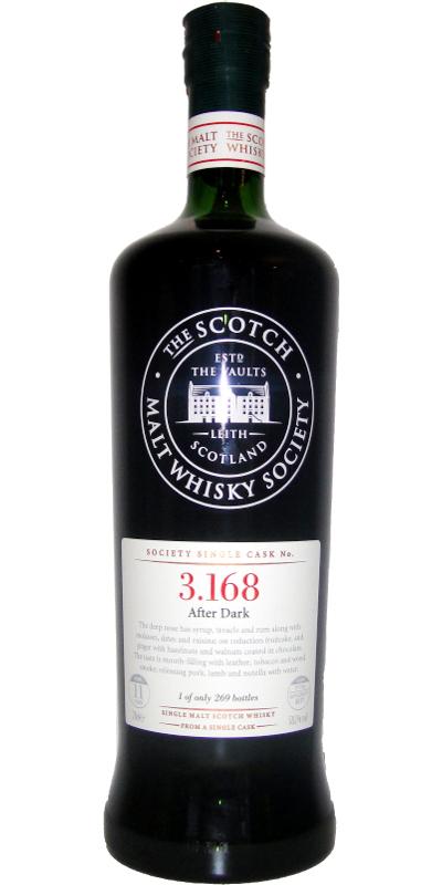 Bowmore 1999 SMWS 3.168 After Dark