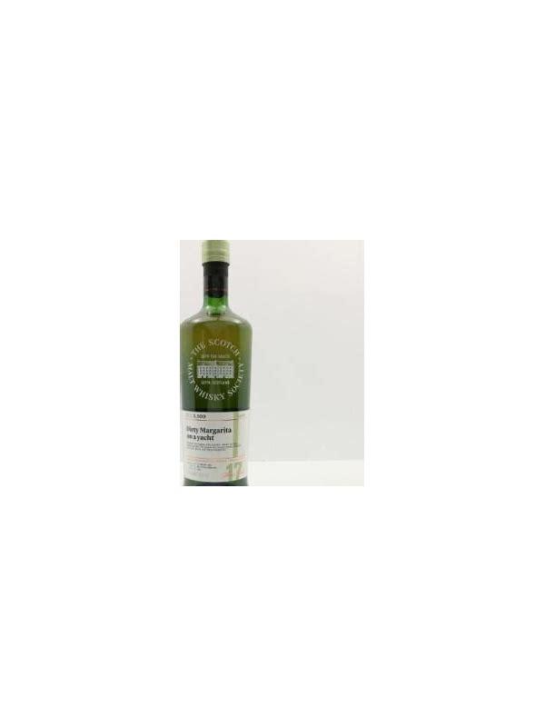 Bowmore 1999 SMWS 3.300 Dirty Margarita on a yacht