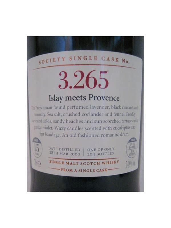 Bowmore 2000 SMWS 3.222 Darker side of sweetness