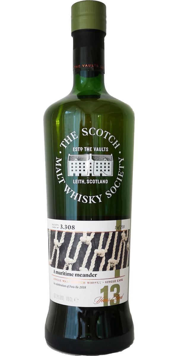 Bowmore 2004 SMWS 3.308 A maritime meander