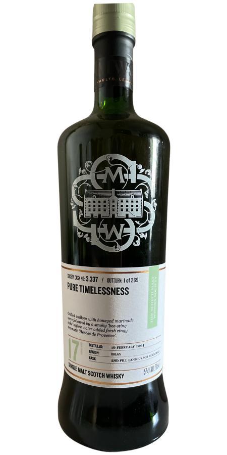 Bowmore 2004 SMWS 3.337 Pure Timelessness