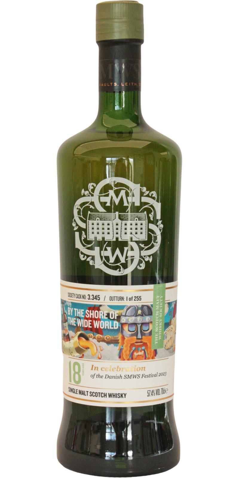 Bowmore 2004 SMWS 3.345 By the shore of the wide world