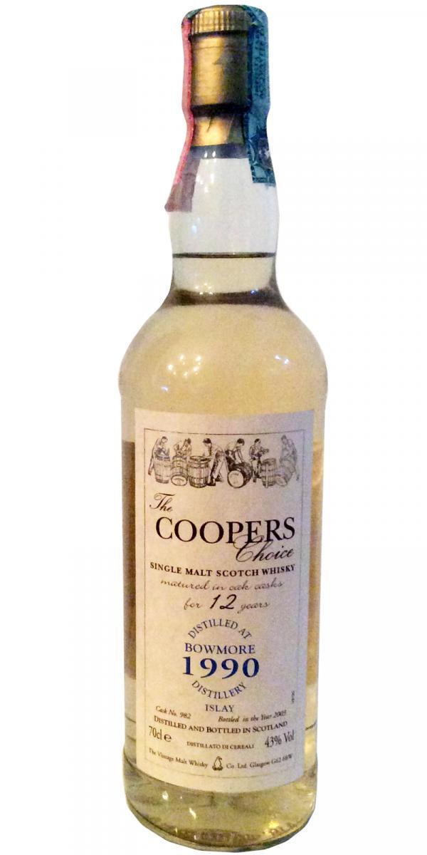 Bowmore 1990 VM The Cooper's Choice