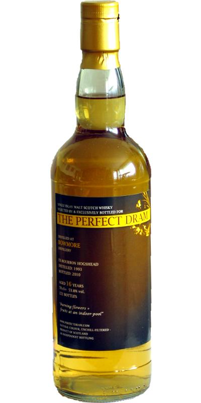 Bowmore 1993 TWA The Perfect Dram