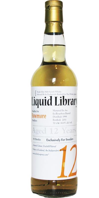 Bowmore 1998 TWA Liquid Library