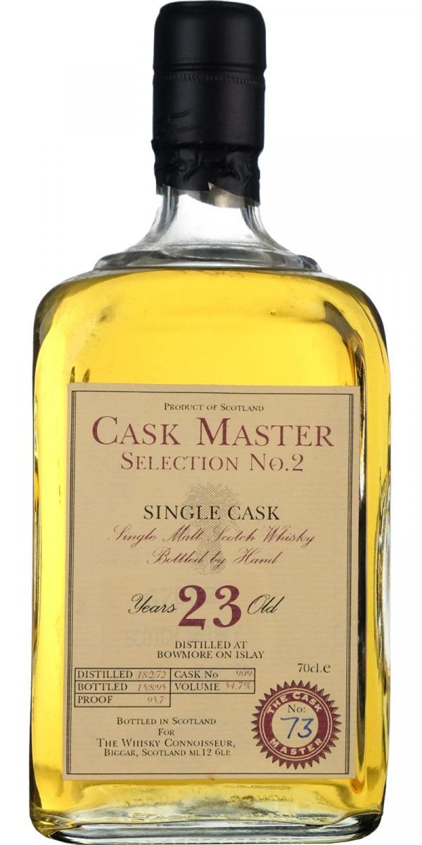 Bowmore 1972 WC Cask Master - Selection No.2