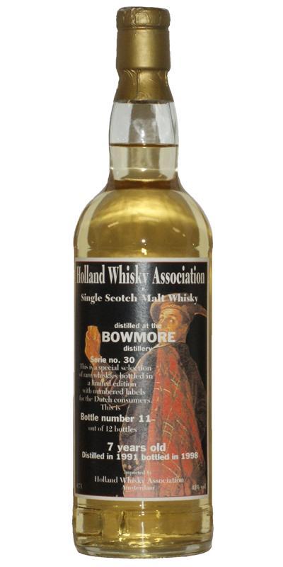 Bowmore 1991 UD Holland Whisky Association