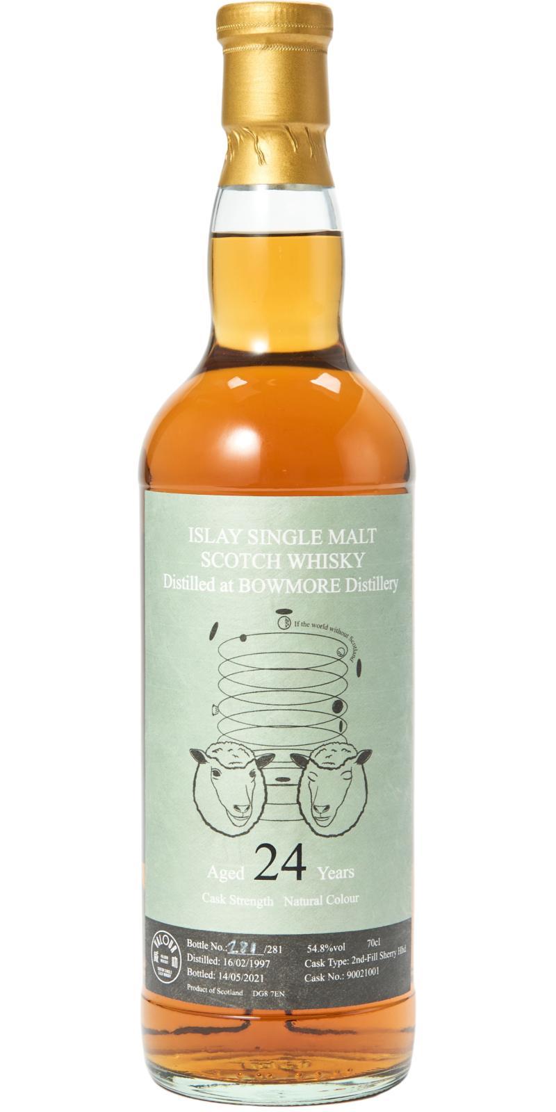 Bowmore 1997 VWh If the world without Scotland