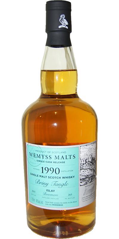 Bowmore 1990 Wy Briny Tangle