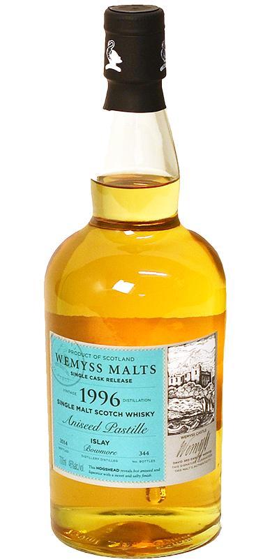 Bowmore 1996 Wy Aniseed Pastille