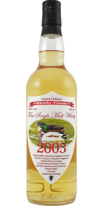 Bowmore 2003 W-F Limited Edition