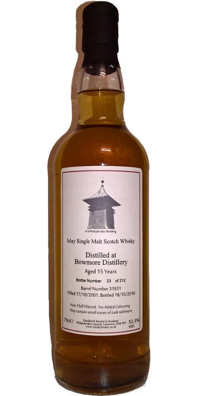 Bowmore 2001 WhB