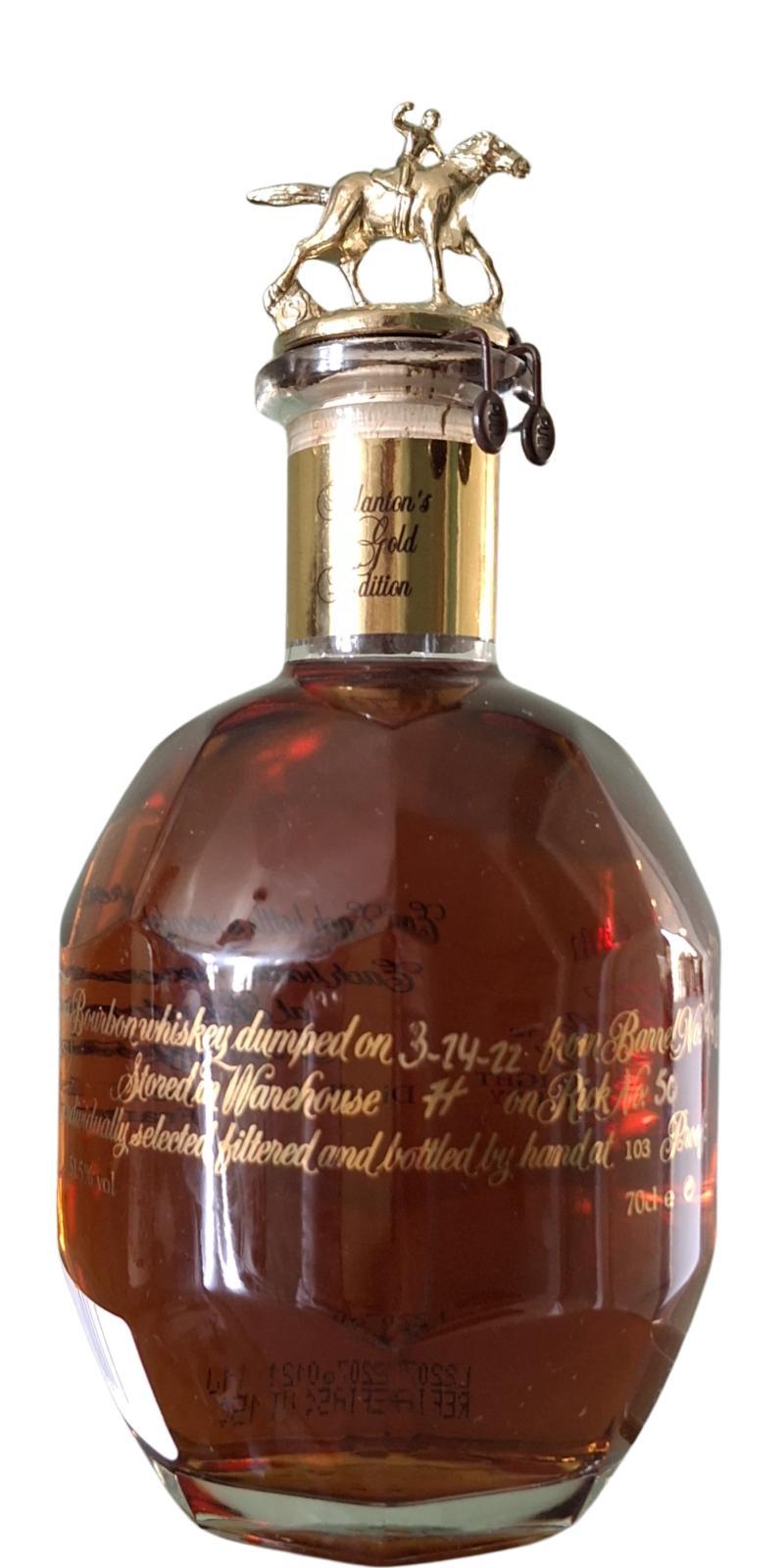 Blanton's Gold edition