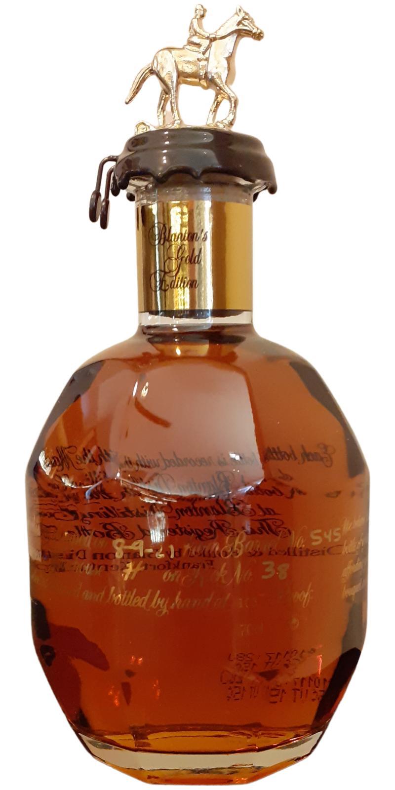 Blanton's Single Barrel Gold Edition