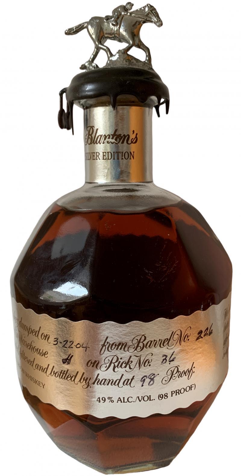 Blanton's Single Barrel Silver Edition