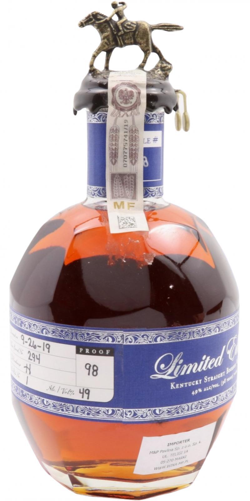 Blanton's Single Barrel 2019 Special Release