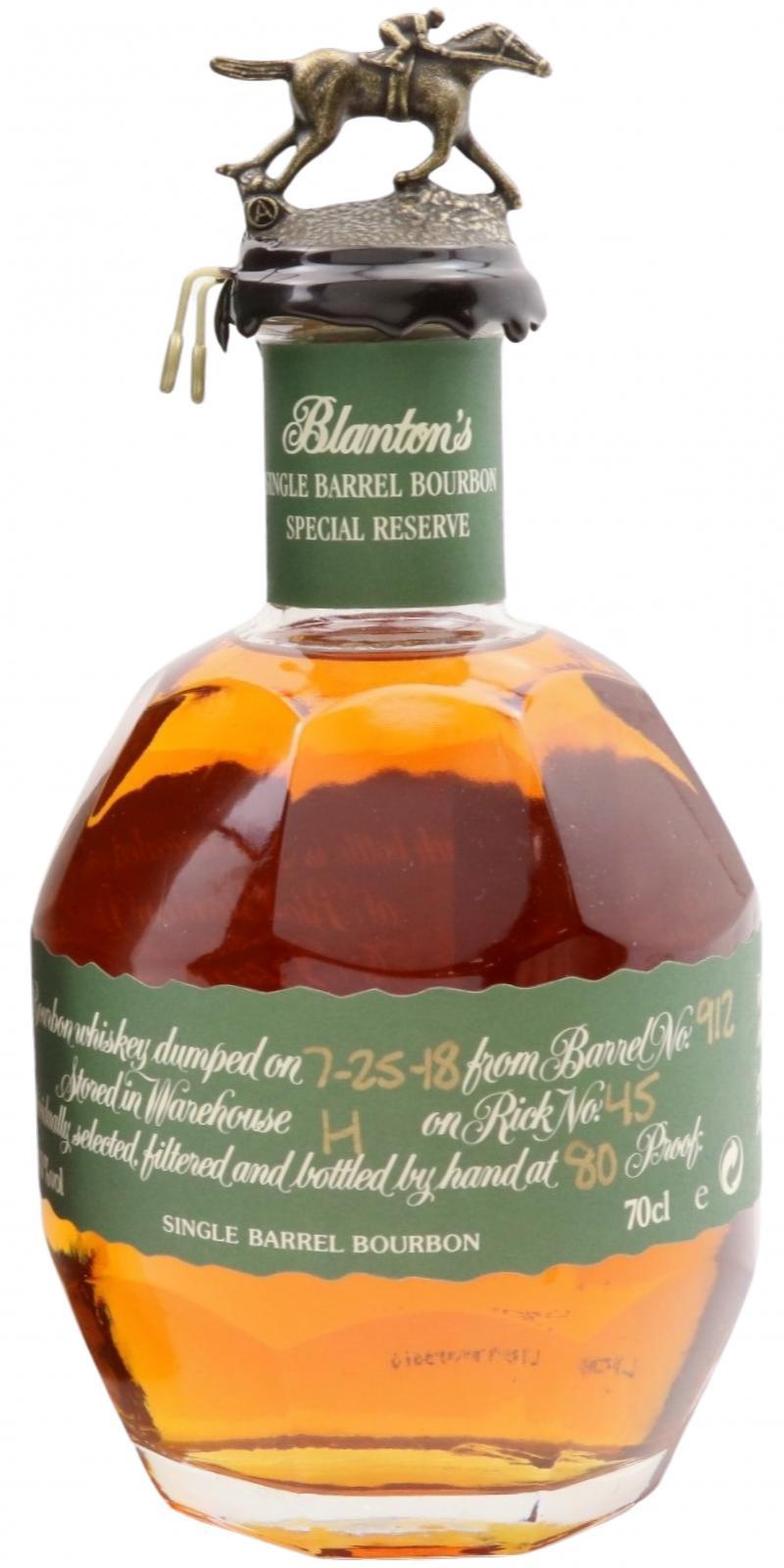 Blanton's Single Barrel Special Reserve