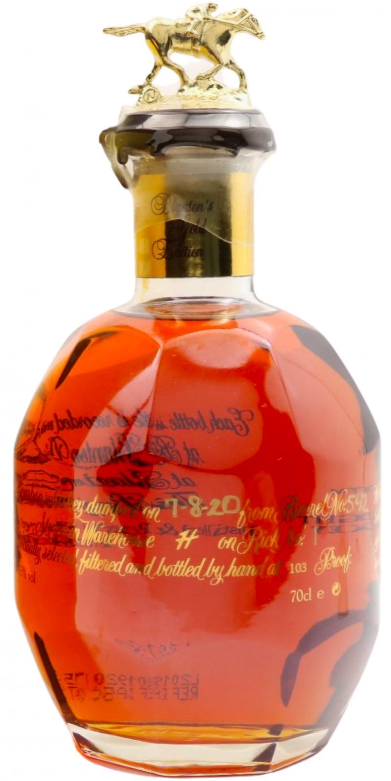 Blanton's Single Barrel Gold Edition
