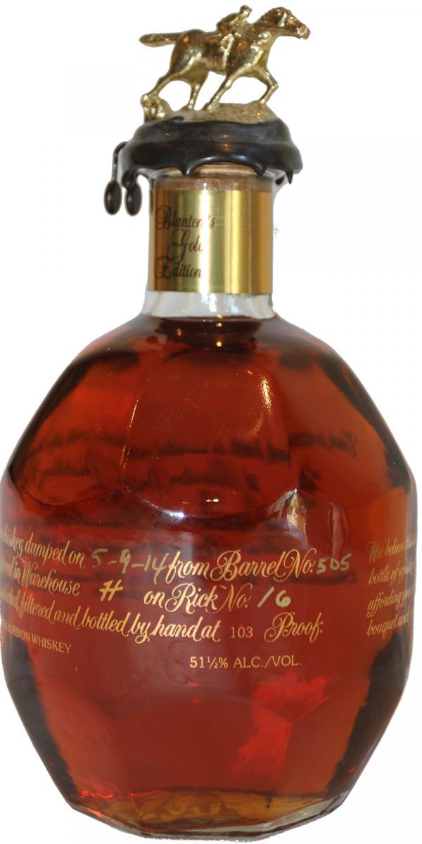 Blanton's Single Barrel Gold Edition