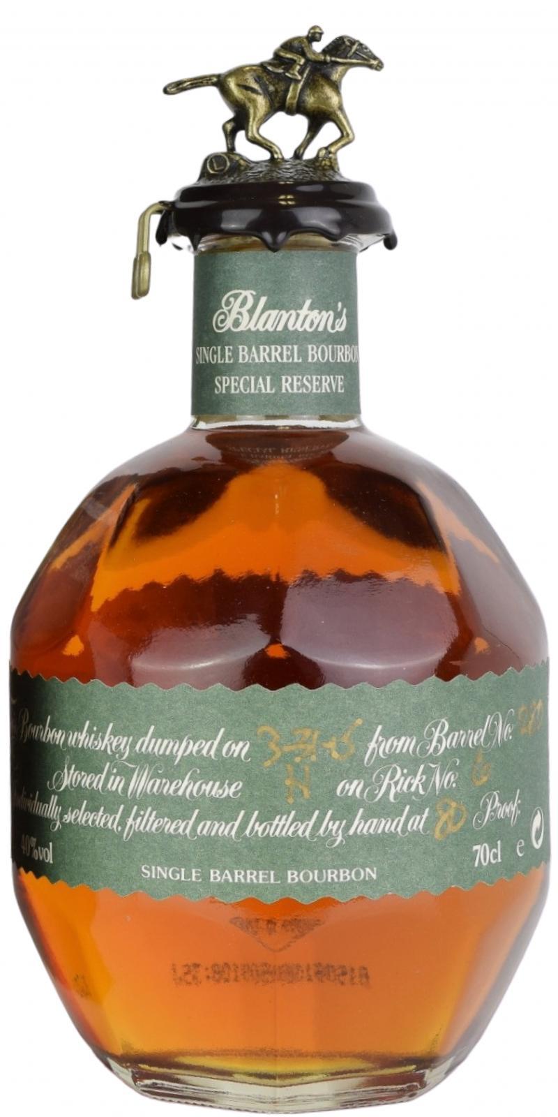 Blanton's Single Barrel Special Reserve