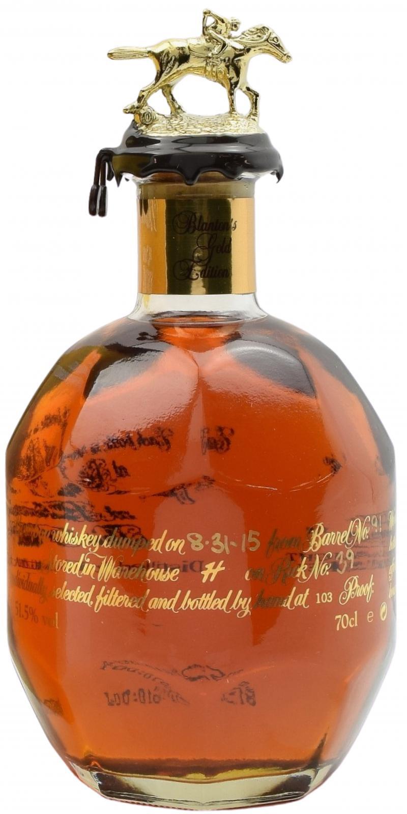Blanton's Single Barrel Gold Edition