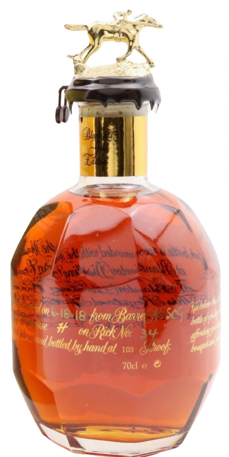 Blanton's Single Barrel Gold Edition