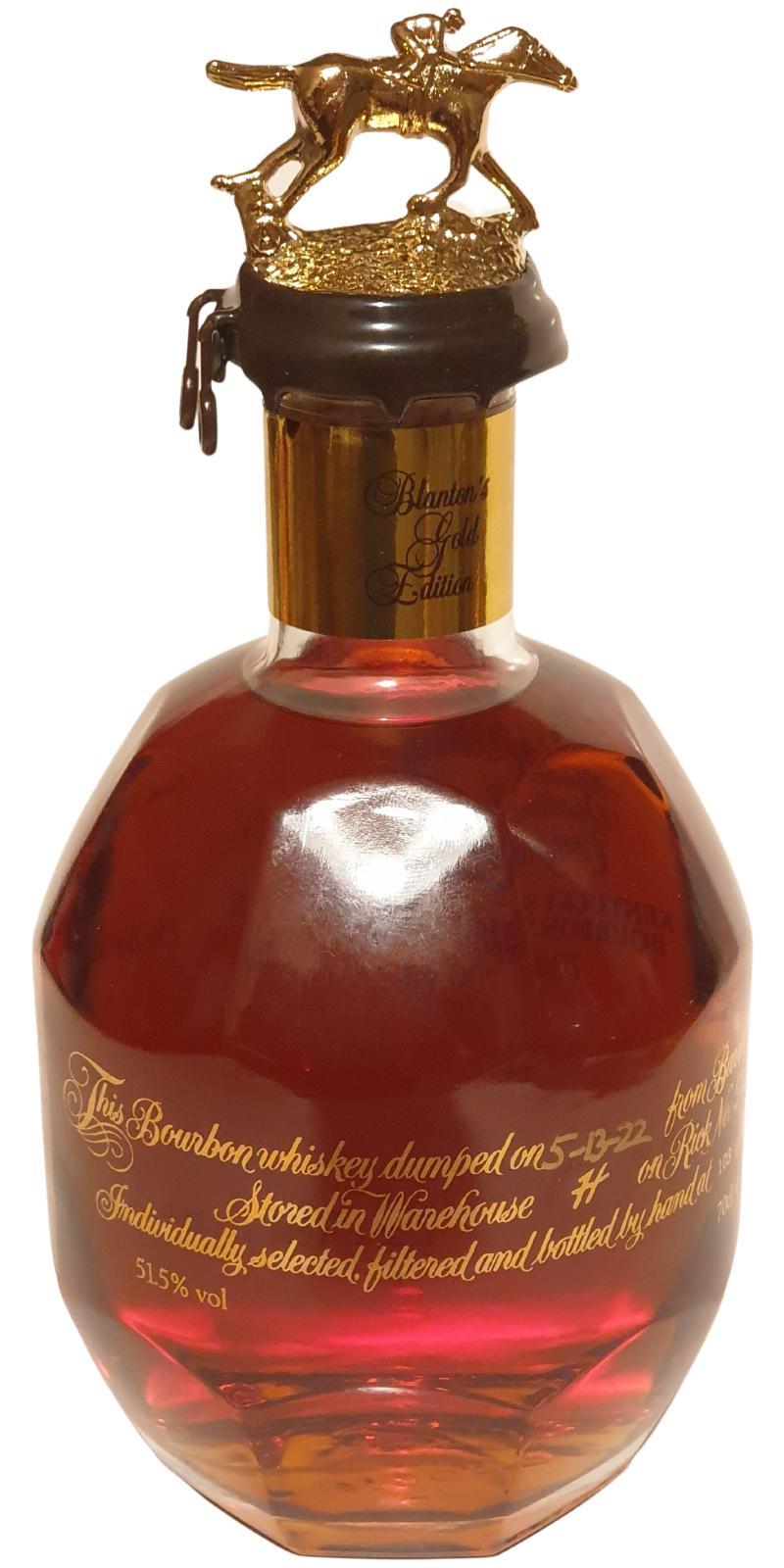 Blanton's Single Barrel Gold Edition