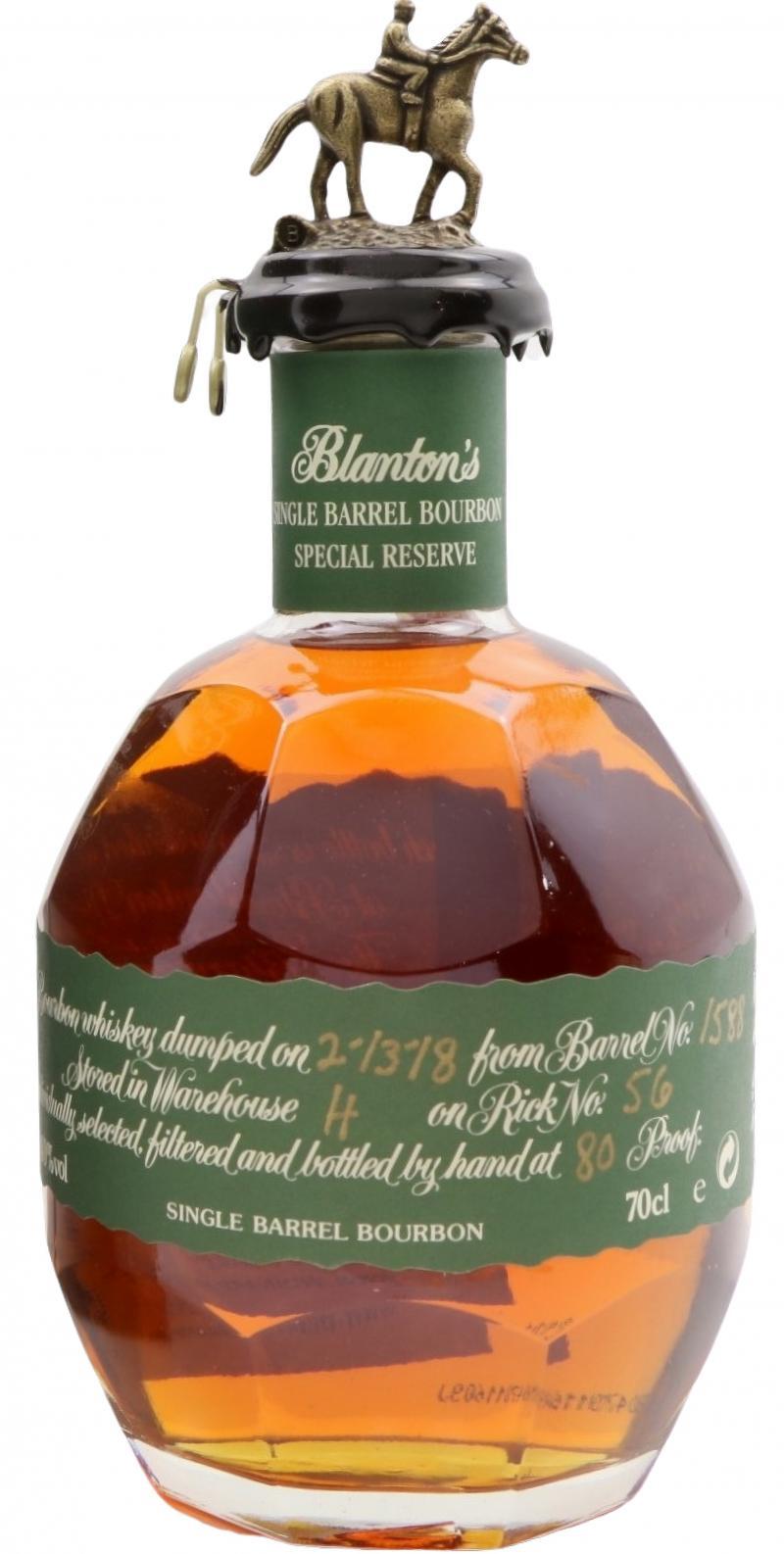 Blanton's Single Barrel Special Reserve