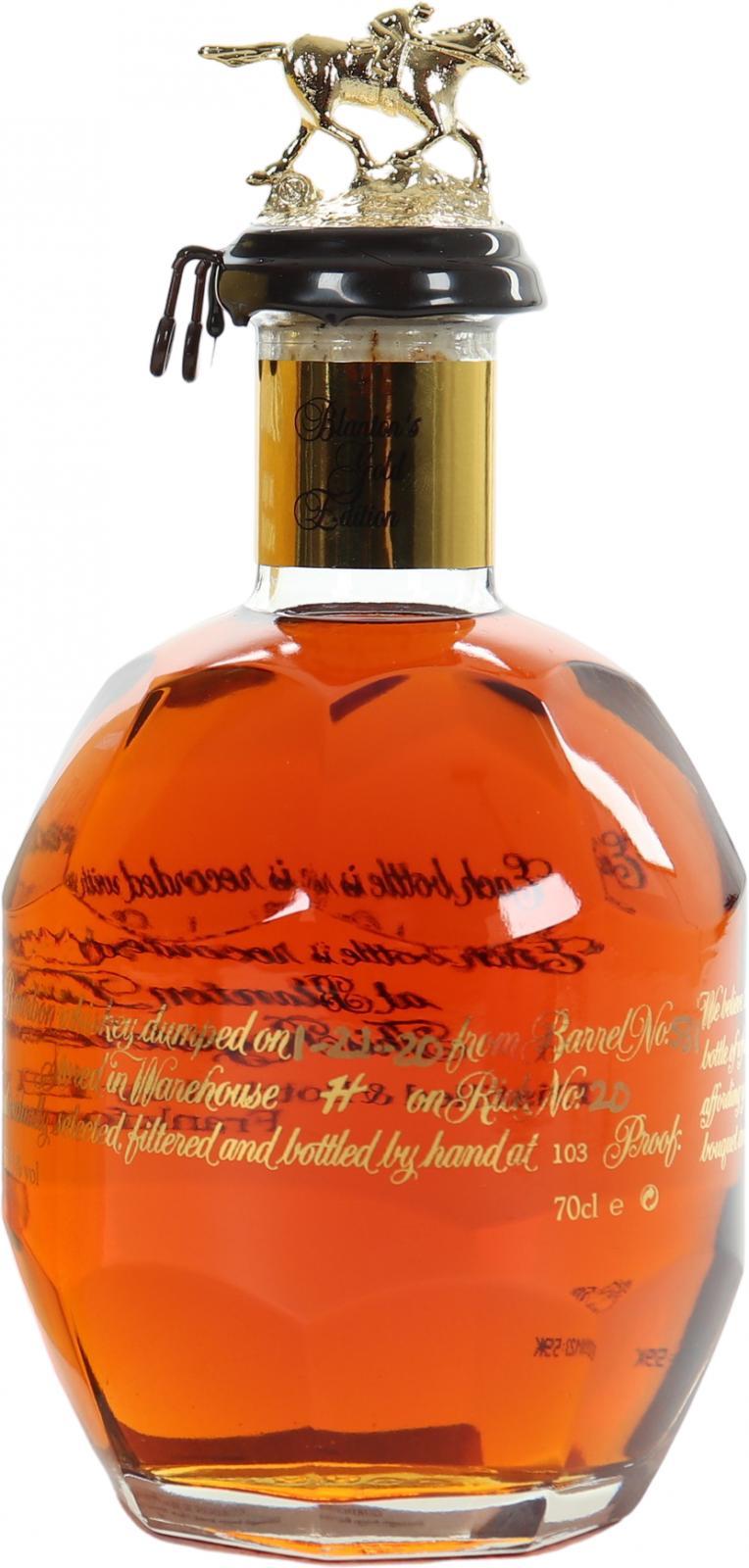 Blanton's Single Barrel Gold Edition