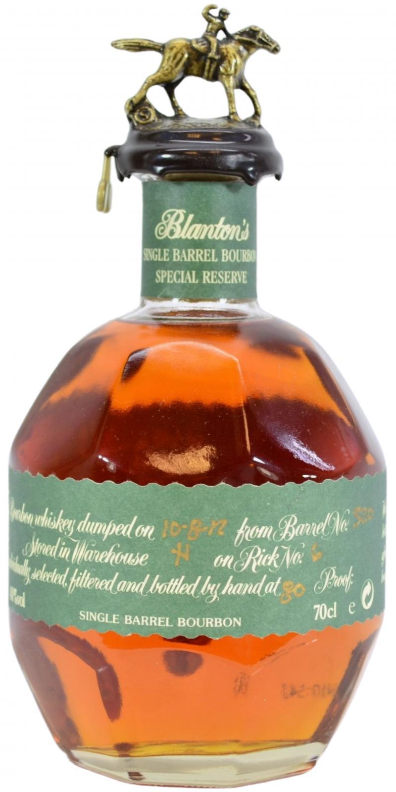 Blanton's Single Barrel Special Reserve