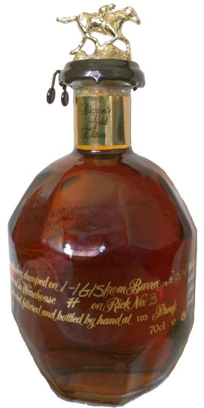 Blanton's Single Barrel Gold Edition
