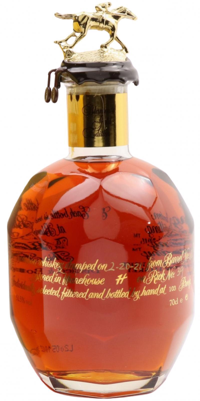 Blanton's Single Barrel Gold Edition