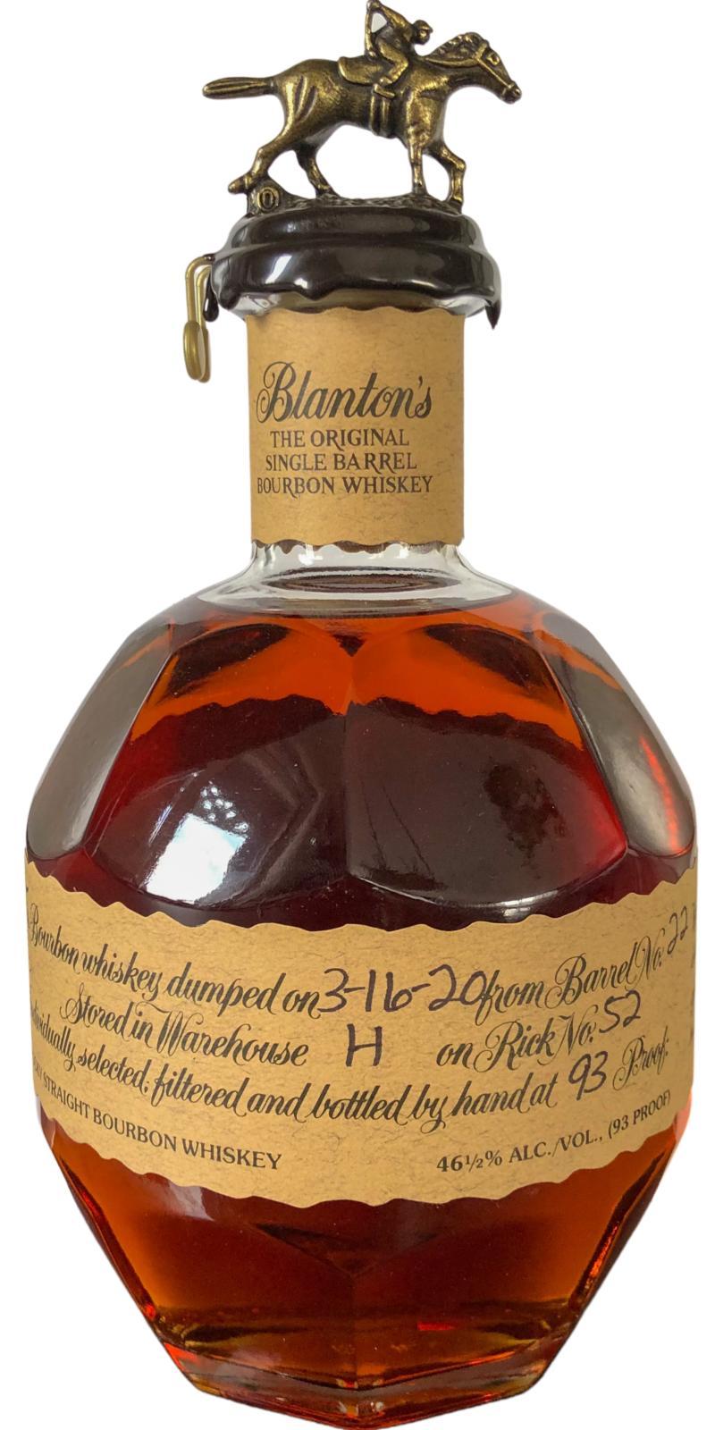 Blanton's Single Barrel
