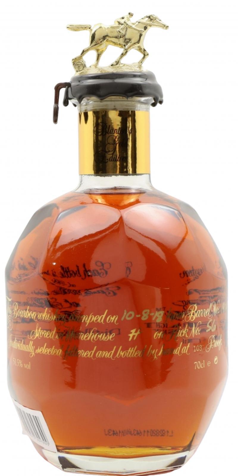 Blanton's Single Barrel Gold Edition