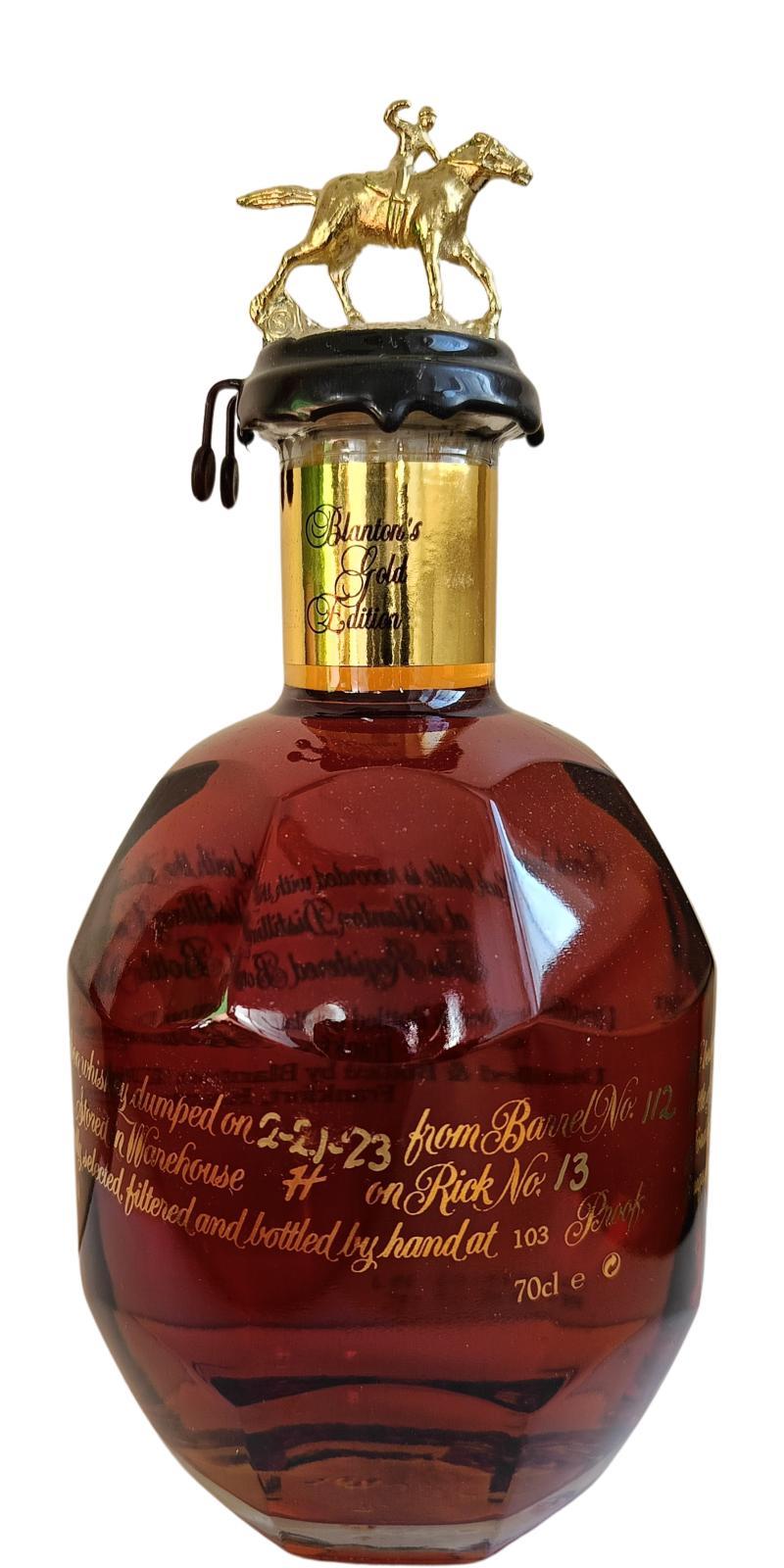 Blanton's Single Barrel Gold Edition