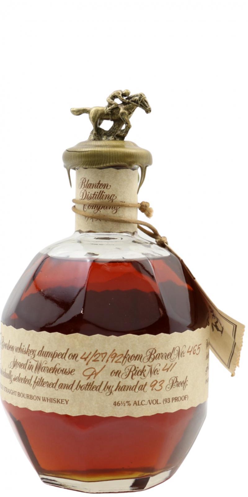 Blanton's Single Barrel