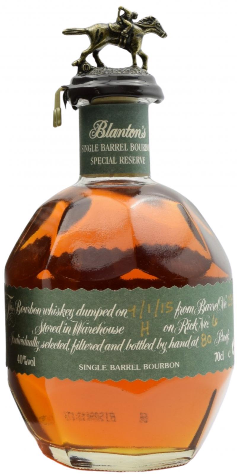 Blanton's Single Barrel Special Reserve