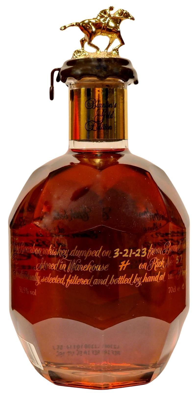 Blanton's Single Barrel Gold Edition