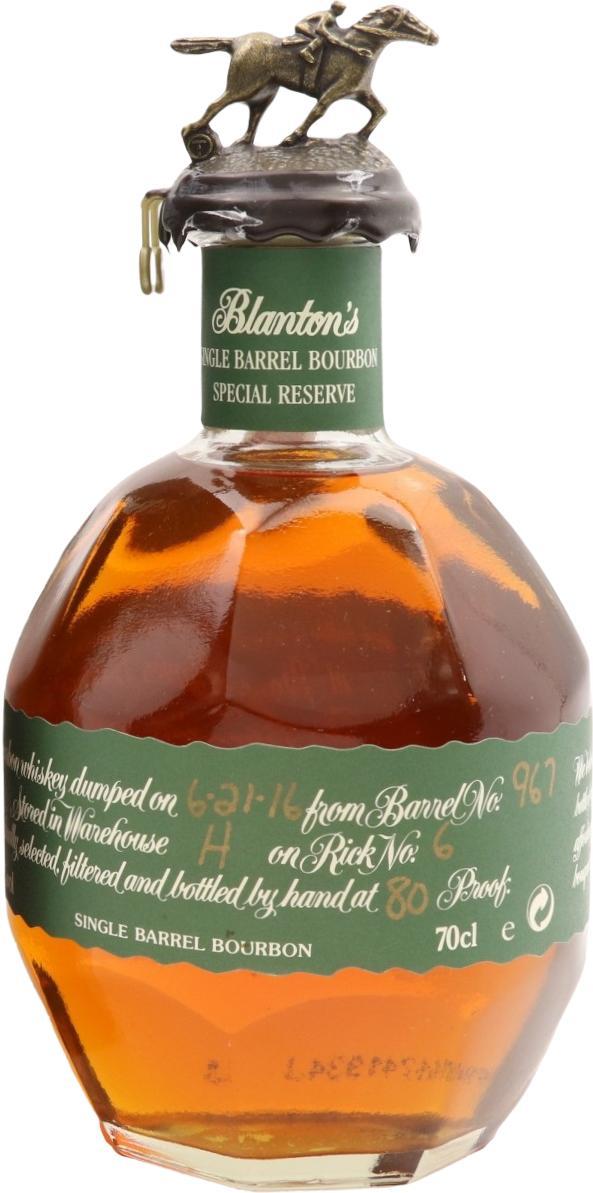 Blanton's Single Barrel Special Reserve
