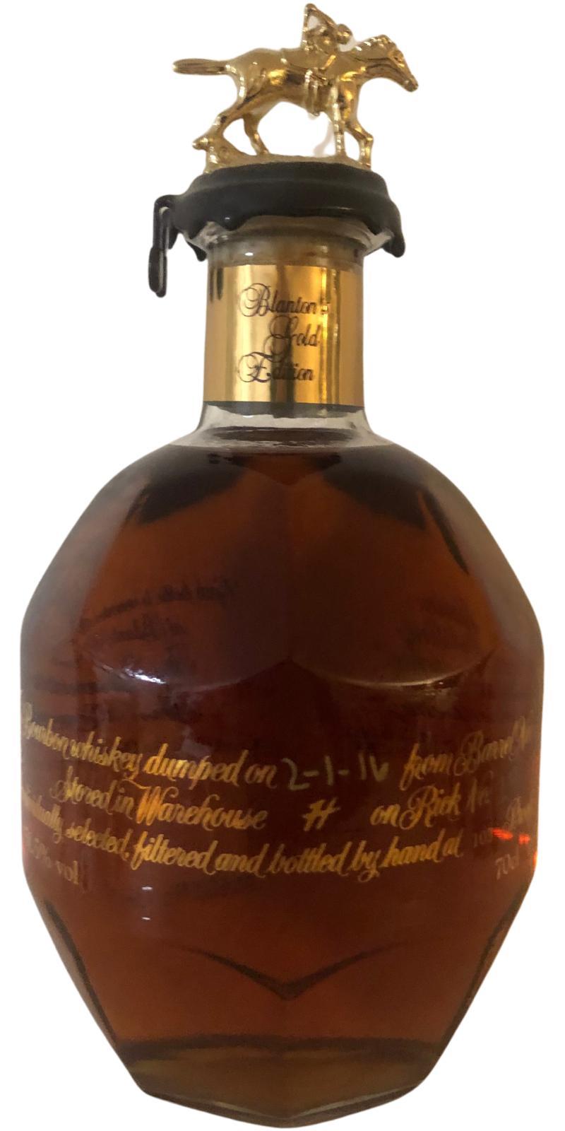 Blanton's Single Barrel Gold Edition